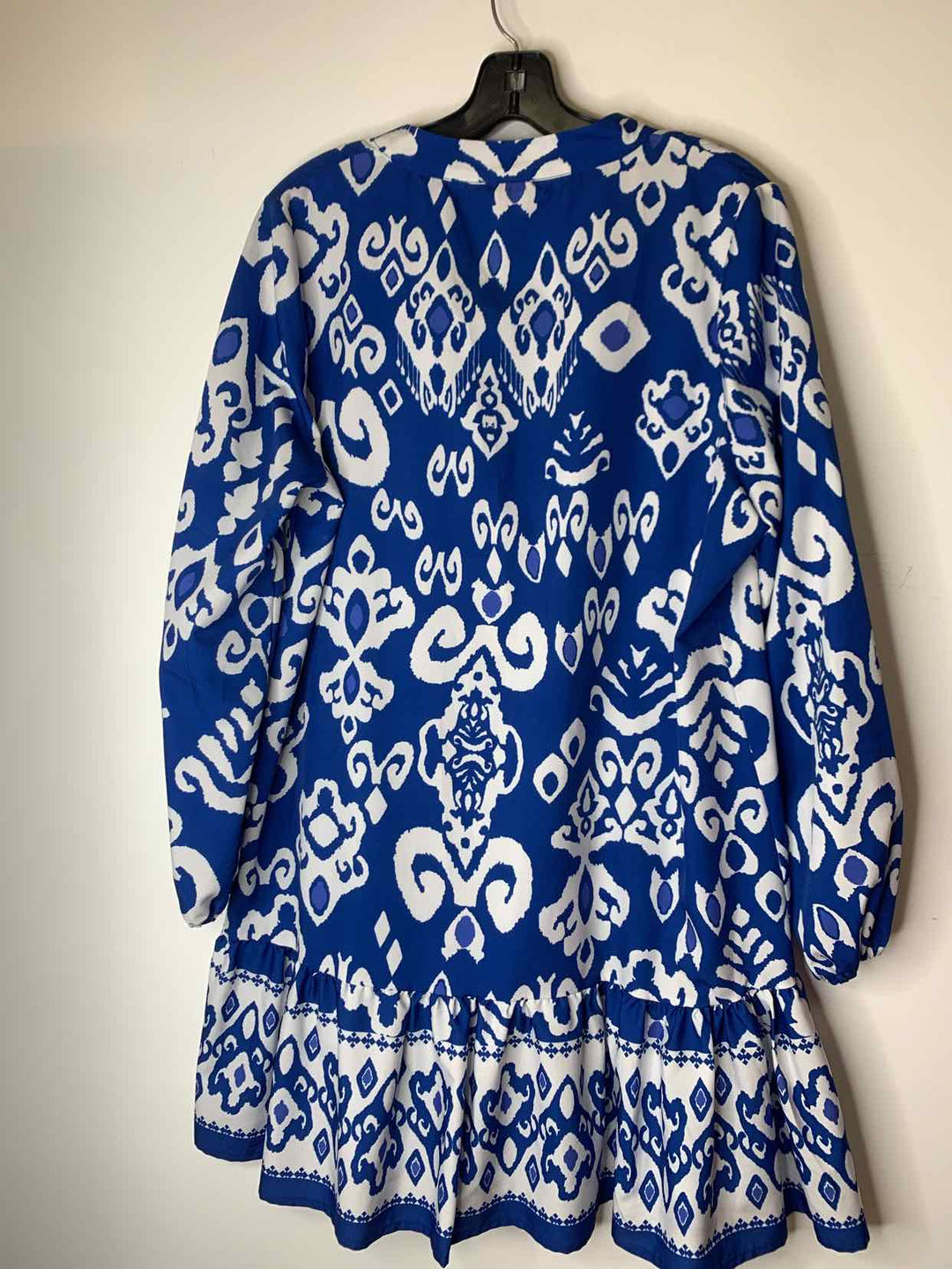 Women Size M Sunday Up Blue long sleeve dress