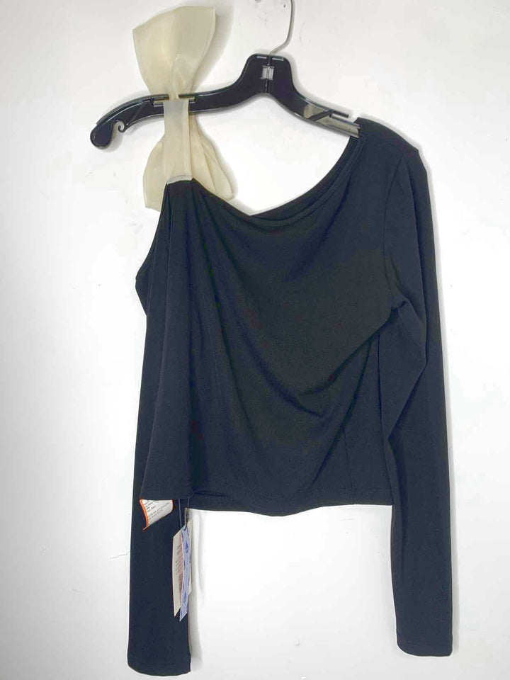 Cider Women Size L Black long sleeve top