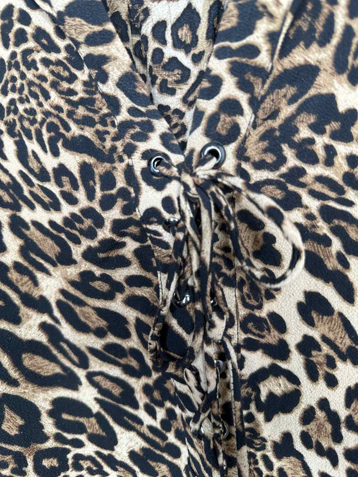 Lena Gabrielle Women Size XL Animal Print long sleeve top