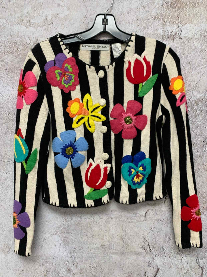 Michael Simon Women Size S Multi-Color cardigan