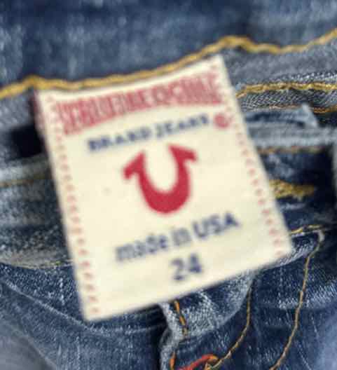 True Religion Size 24 Denim Jeans