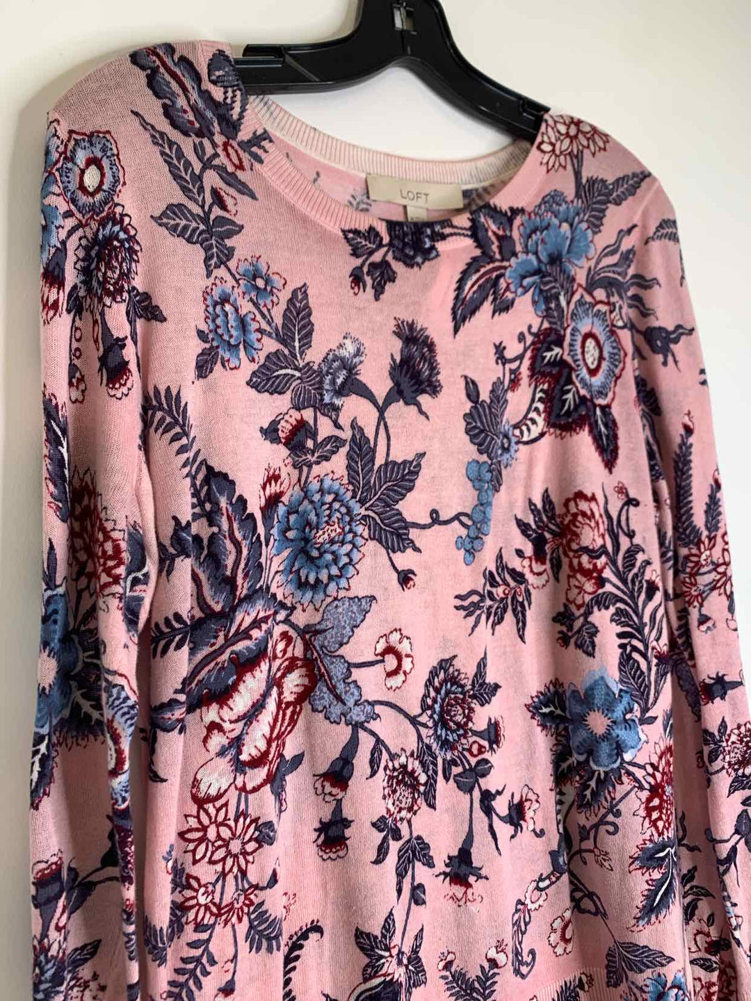 Loft Women Size M Pink long sleeve top