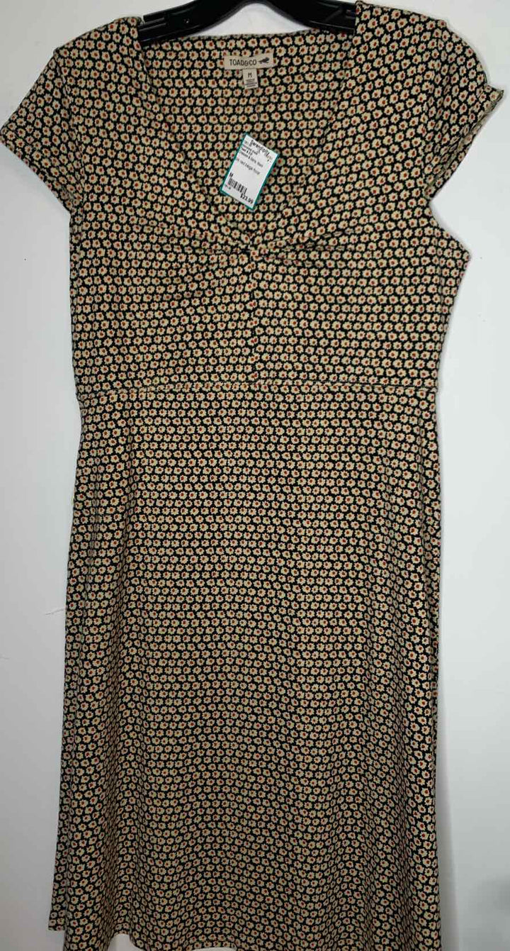 Women Size M Toad & CO Black sleeveless dress