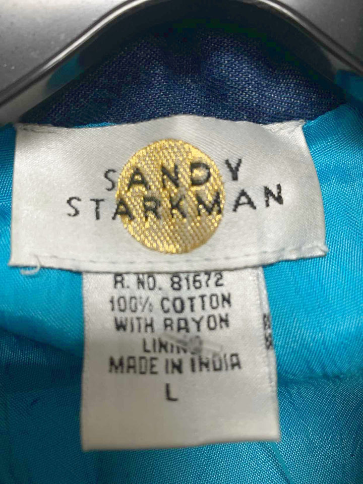 Sandy Starkman Size L Teal jacket