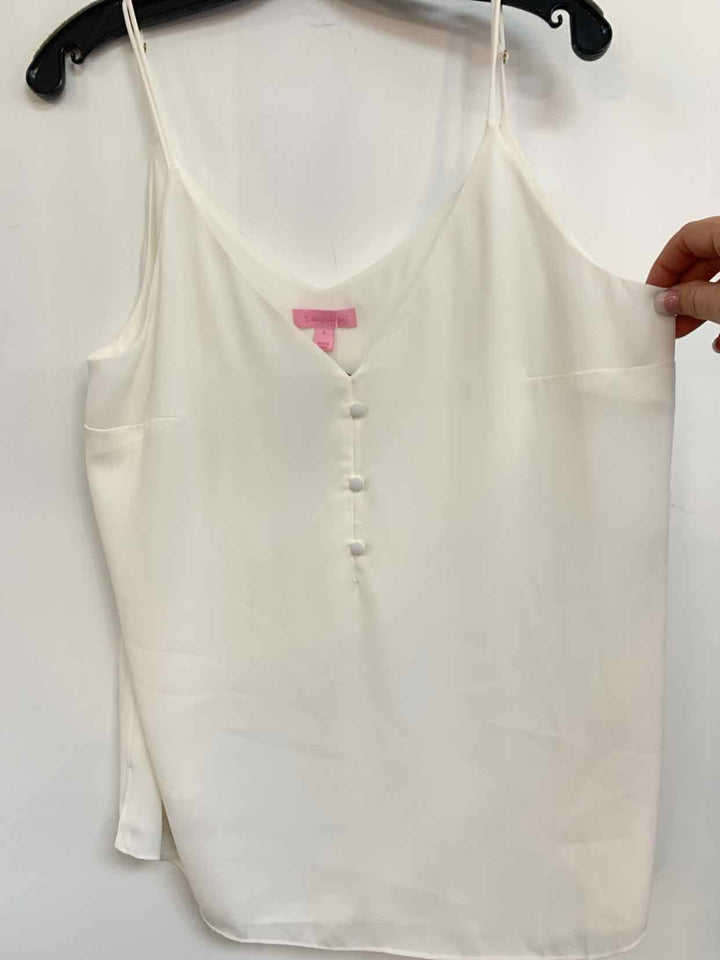 Lilly Pulitzer Women Size L White sleeveless