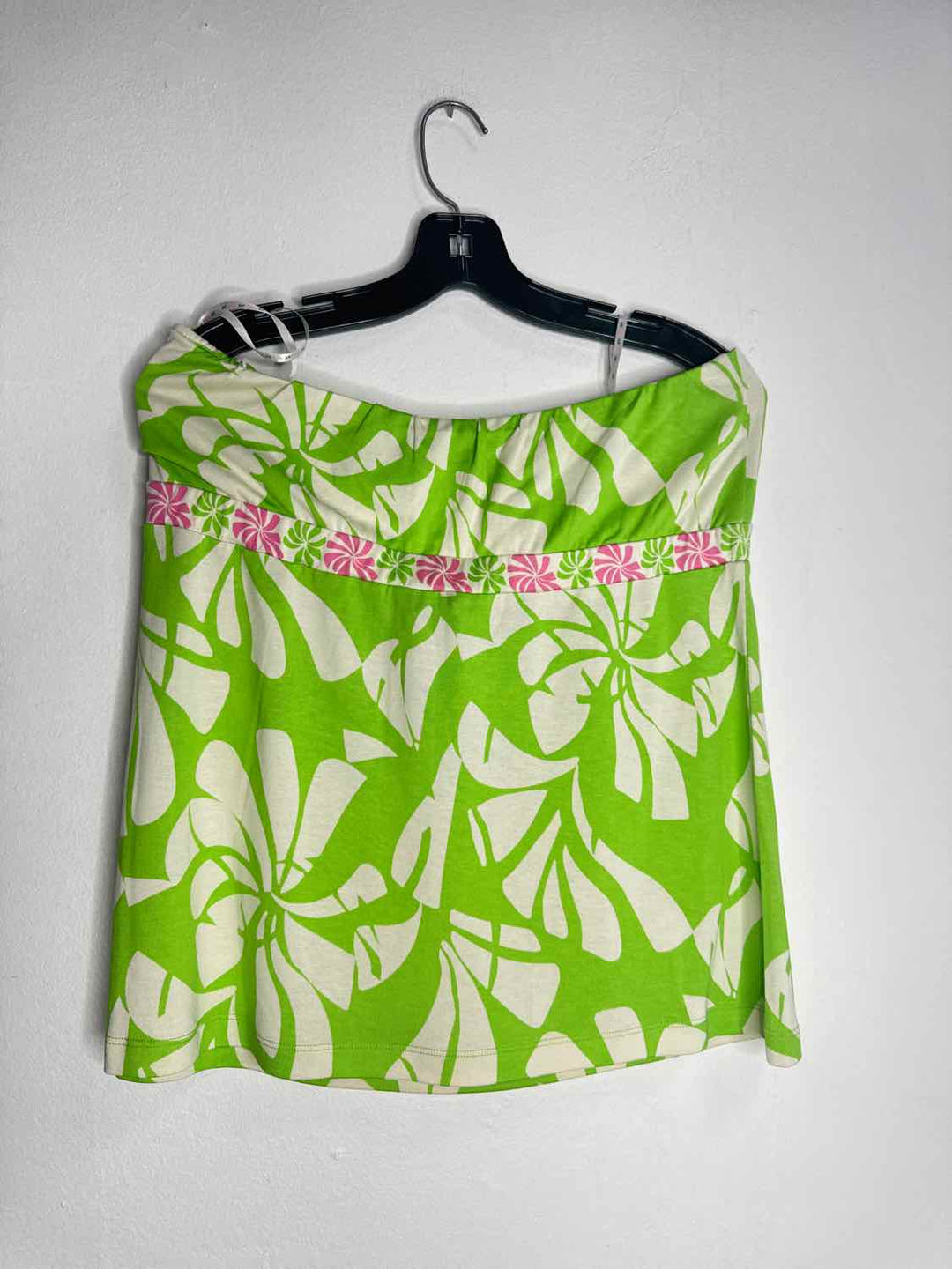 Lilly Pulitzer Size L Lime Green NWT Pink sleeveless