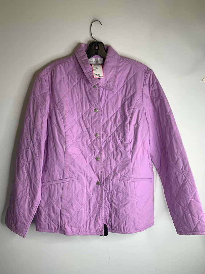 Susan Graver Lavender Women Size L jacket