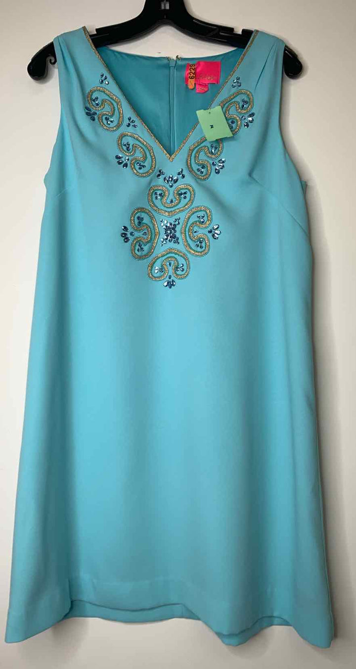 Women Size S Lilly Pulitzer Teal sleeveless dress