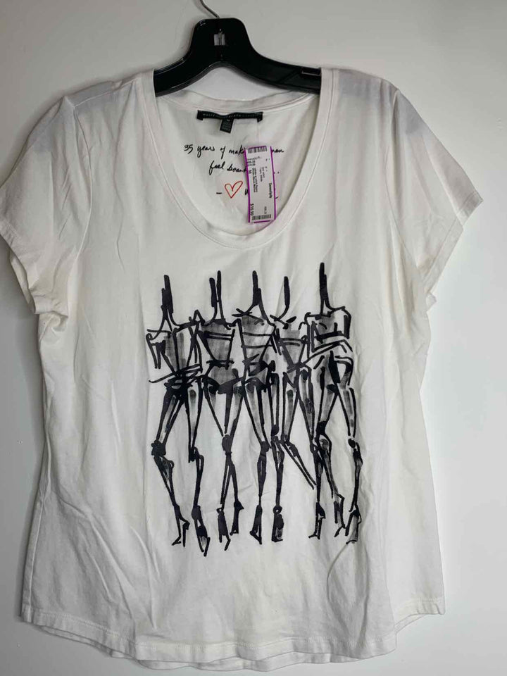 White Black Market Women Size M White tee shirt