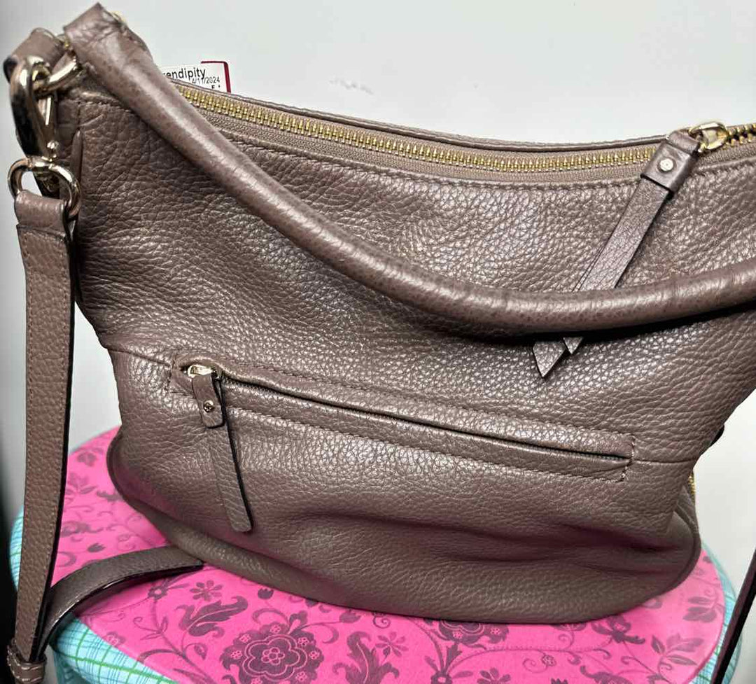 Kate Spade taupe shoulder bag