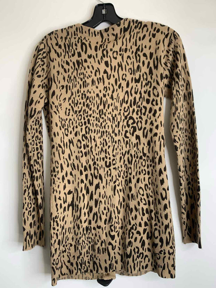 Charlotte Russe Women Size S Animal Print cardigan