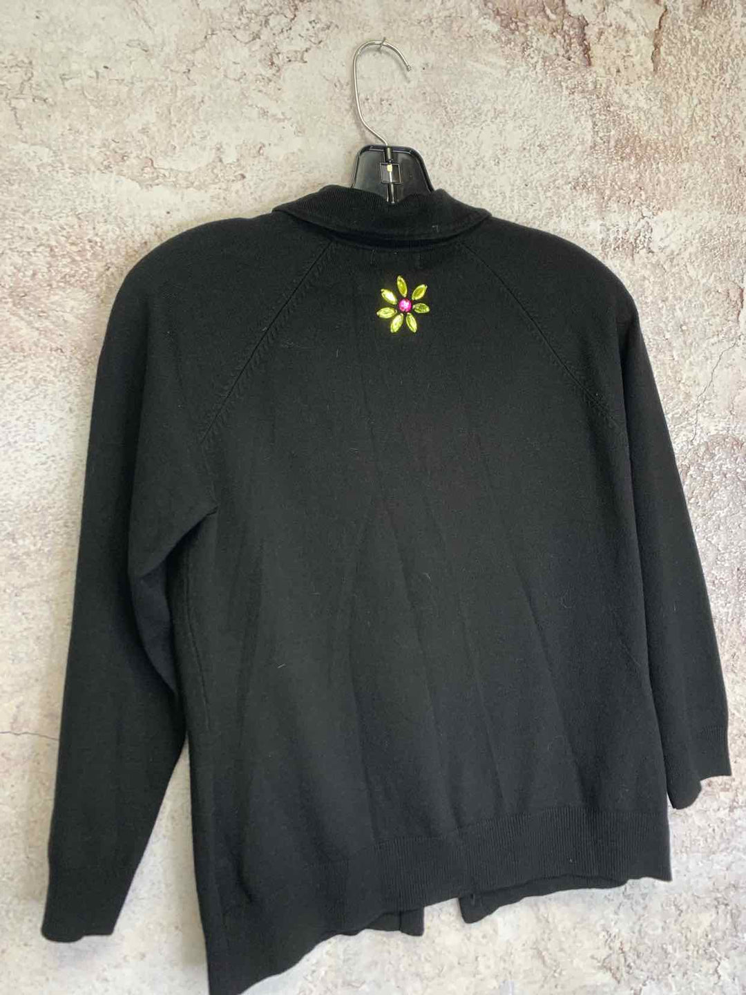 George Size L Black cardigan