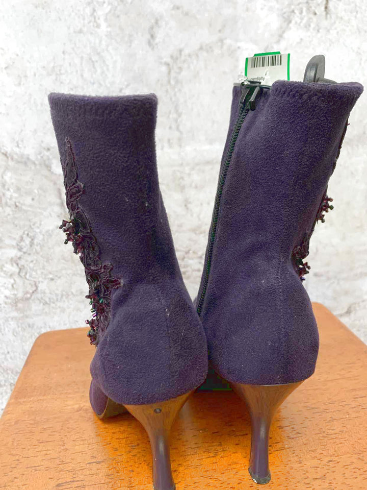 Olivia purple W Shoe Size 7 boots high
