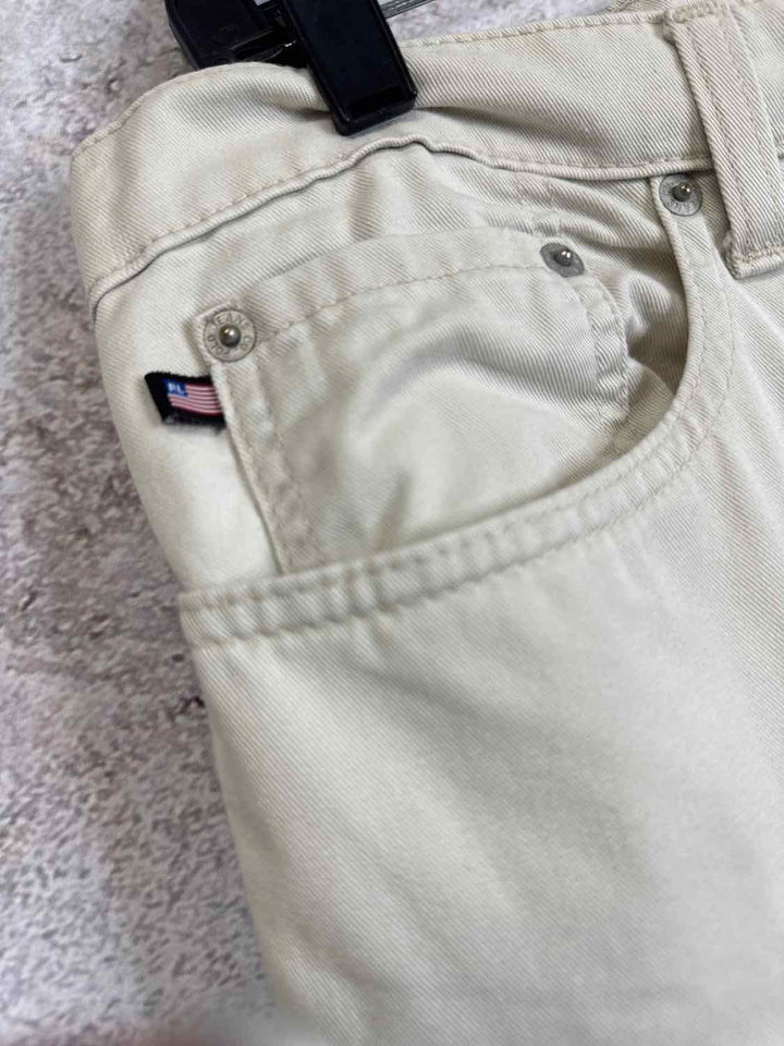 Women Size 14 Ralph Lauren Ivory Jeans