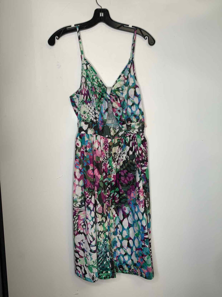 Women Size M floral spaghetti strap dress