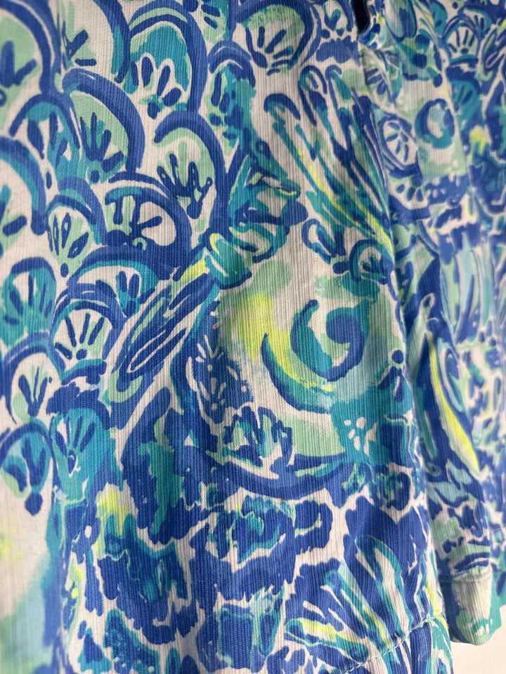 Lilly Pulitzer Size 4 Blue Shell casual