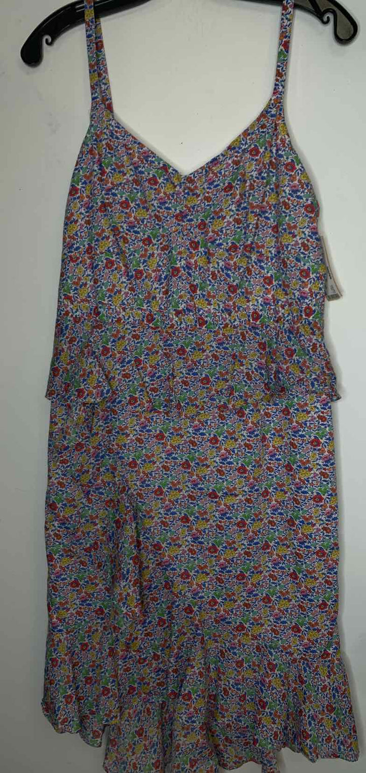 Women Size 10 J Crew Multi-Color sleeveless dress