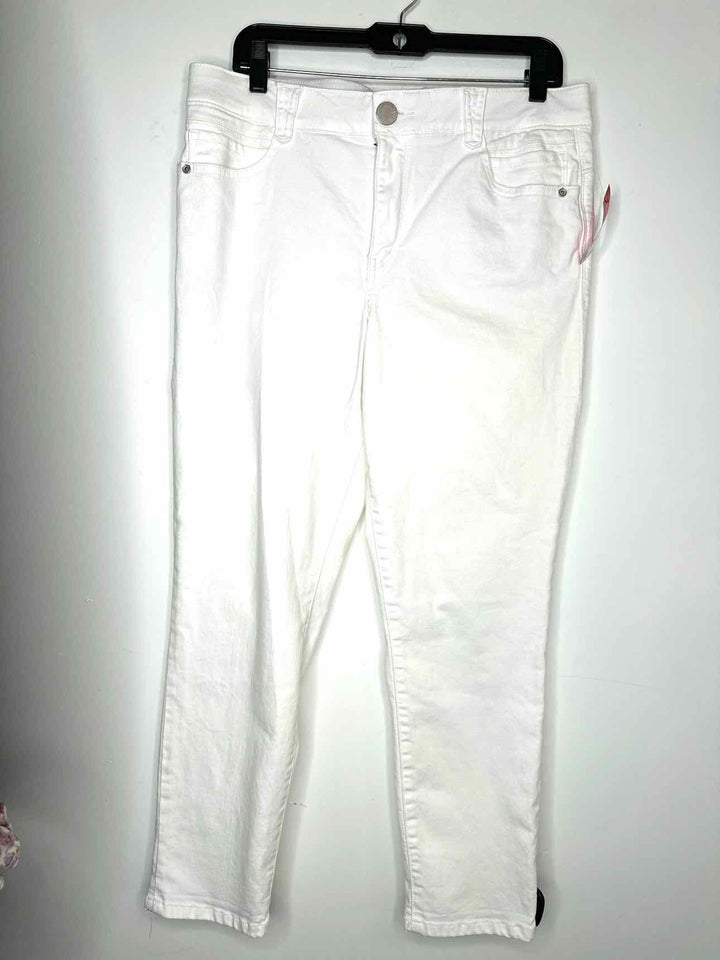 Women Size 14 Democracy White Jeans