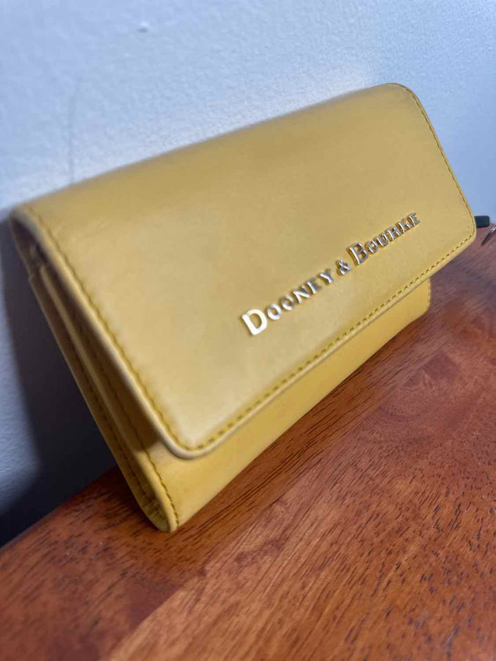 Dooney & Bourke Yellow wallet