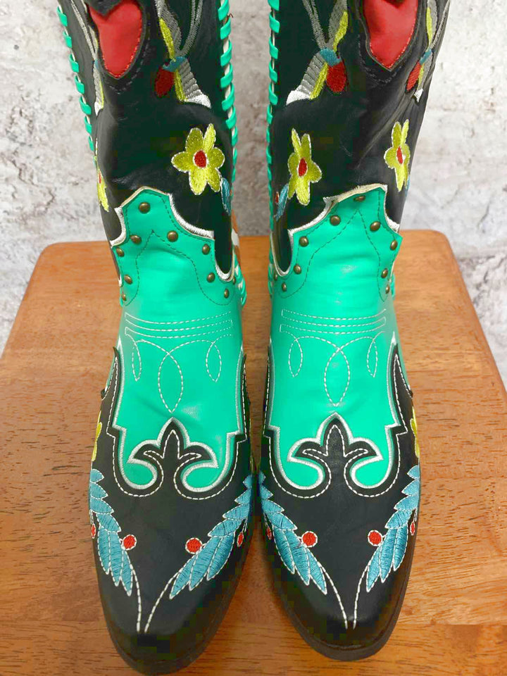 Urban Outfitters Multi-Color W Shoe Size 41 cowgirl boot