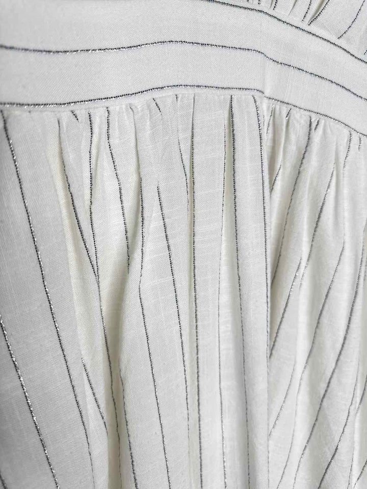 Chicos Size 0 White NWT maxi skirt