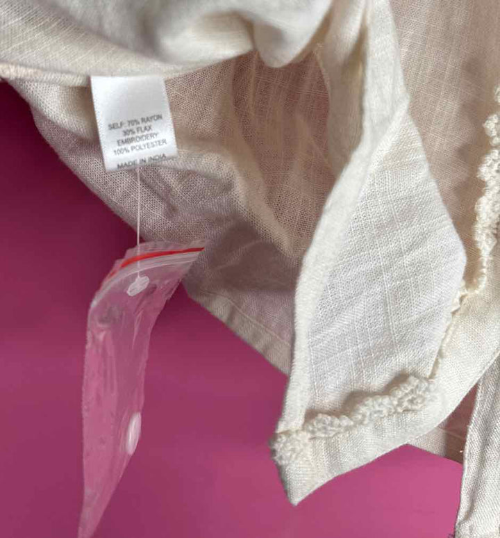Cartolina Size XXS Cream NWT short sleeve top