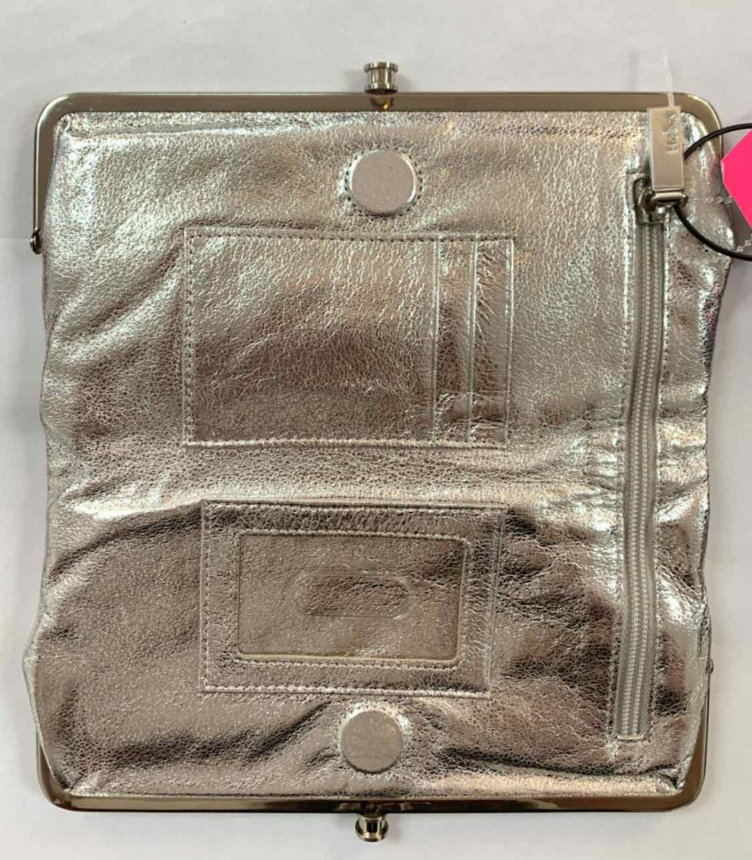 HOBO Silver clutch