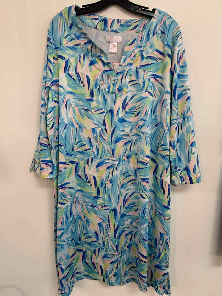 Stella Parker Size XXL Blue short sleeve top