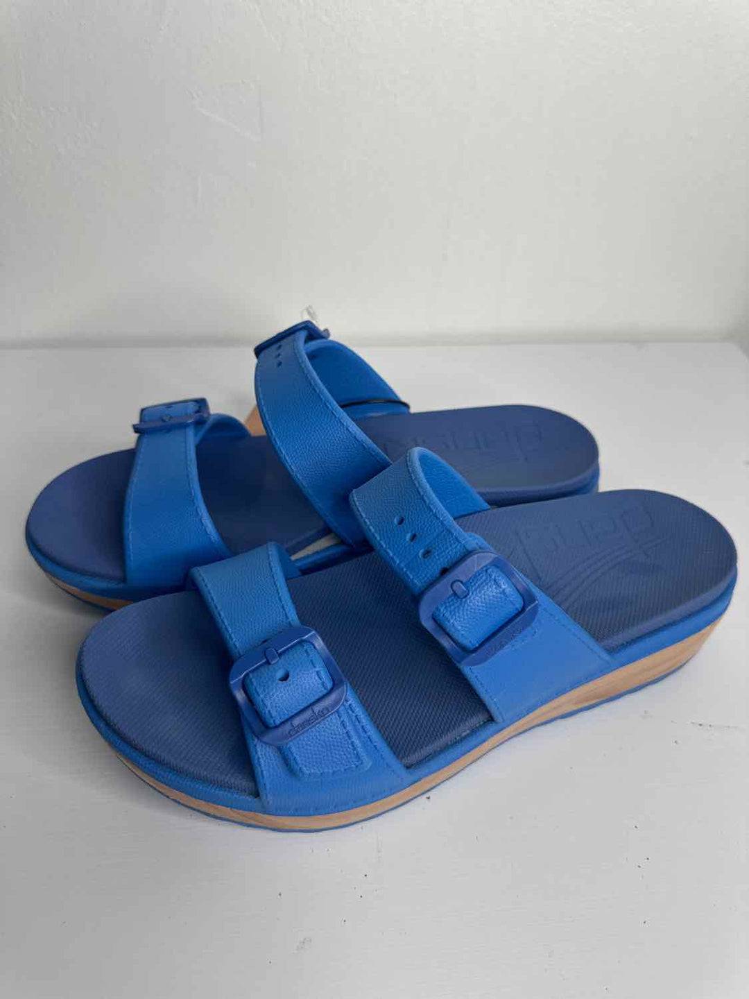 Dansko Shoe Size 10 Blue wedge