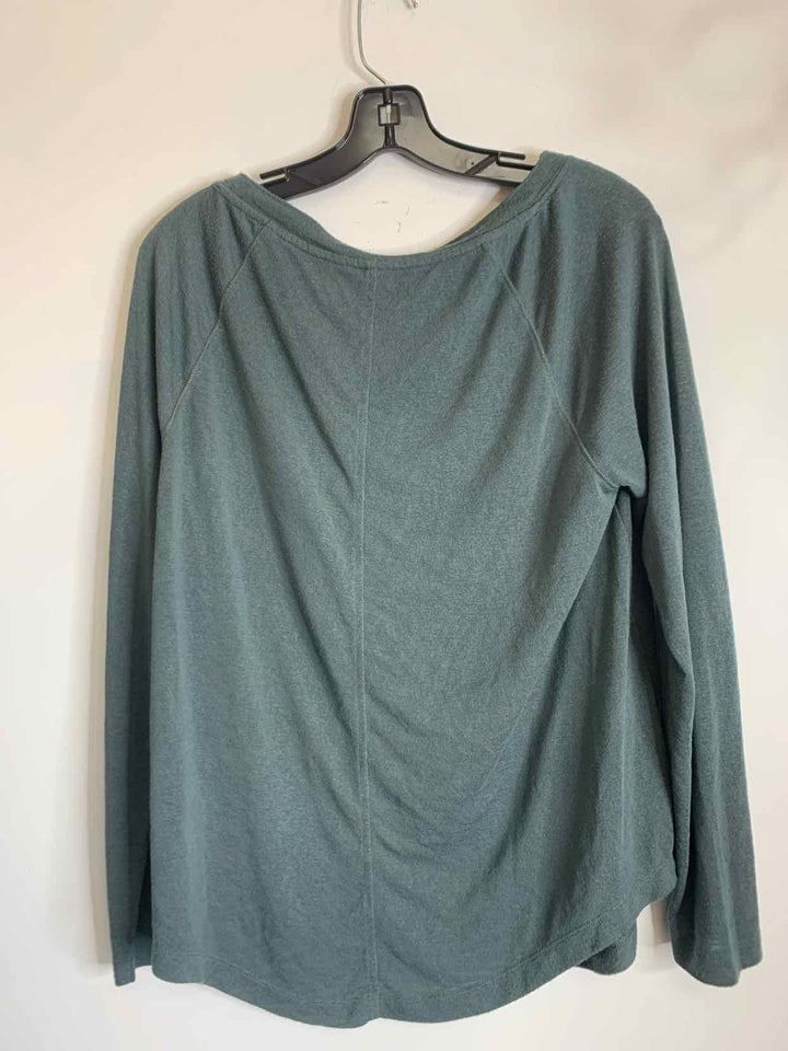 Loft Women Size M Green long sleeve top