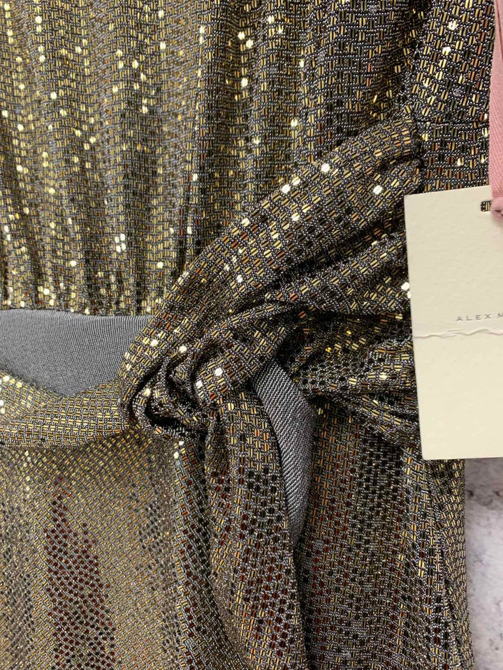 Alex & Marie Size 16P Gold formal dress