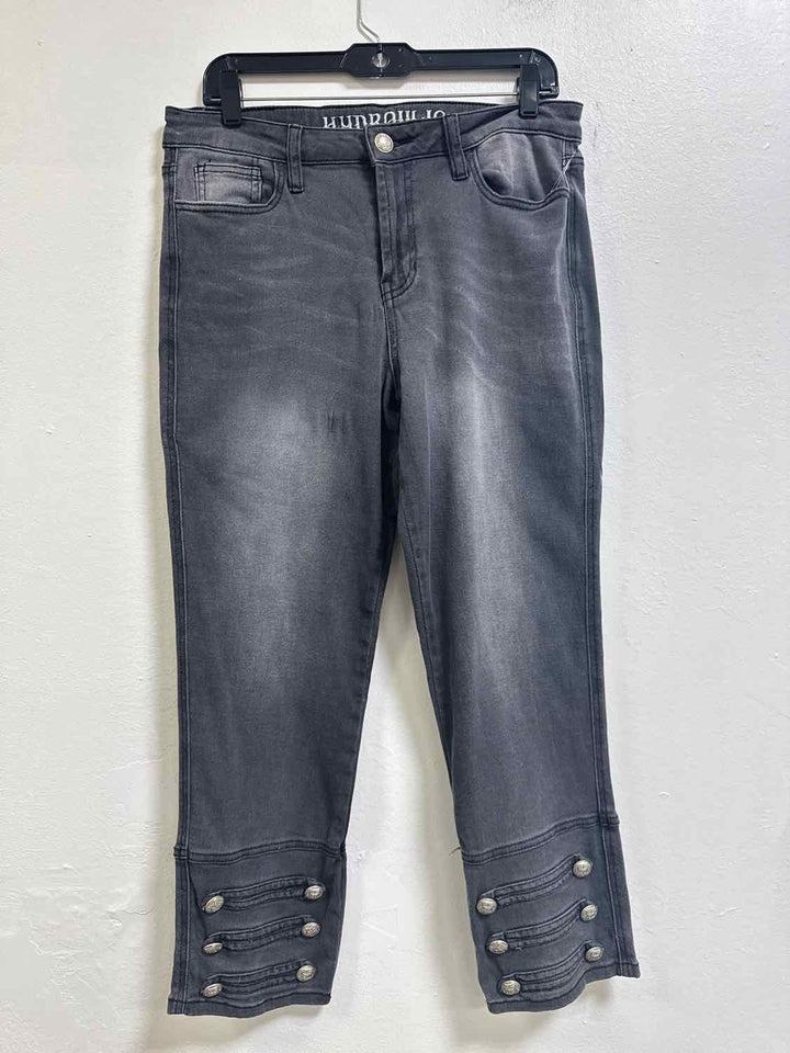 Hydraulic Size 10 Denim Washed Out jean capri