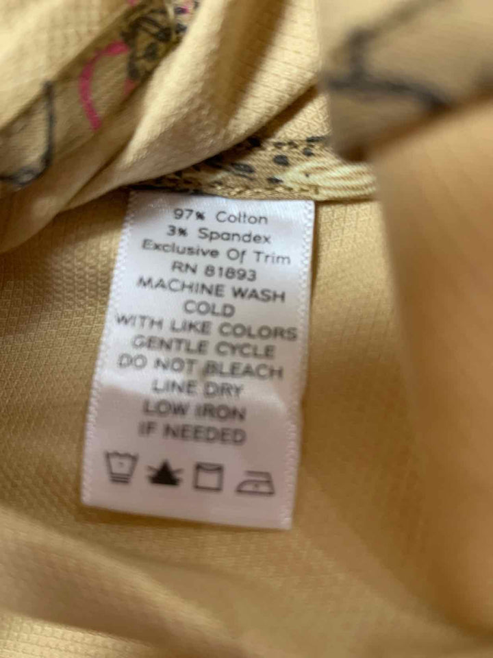 Motto Yellow Women Size 12 jacket