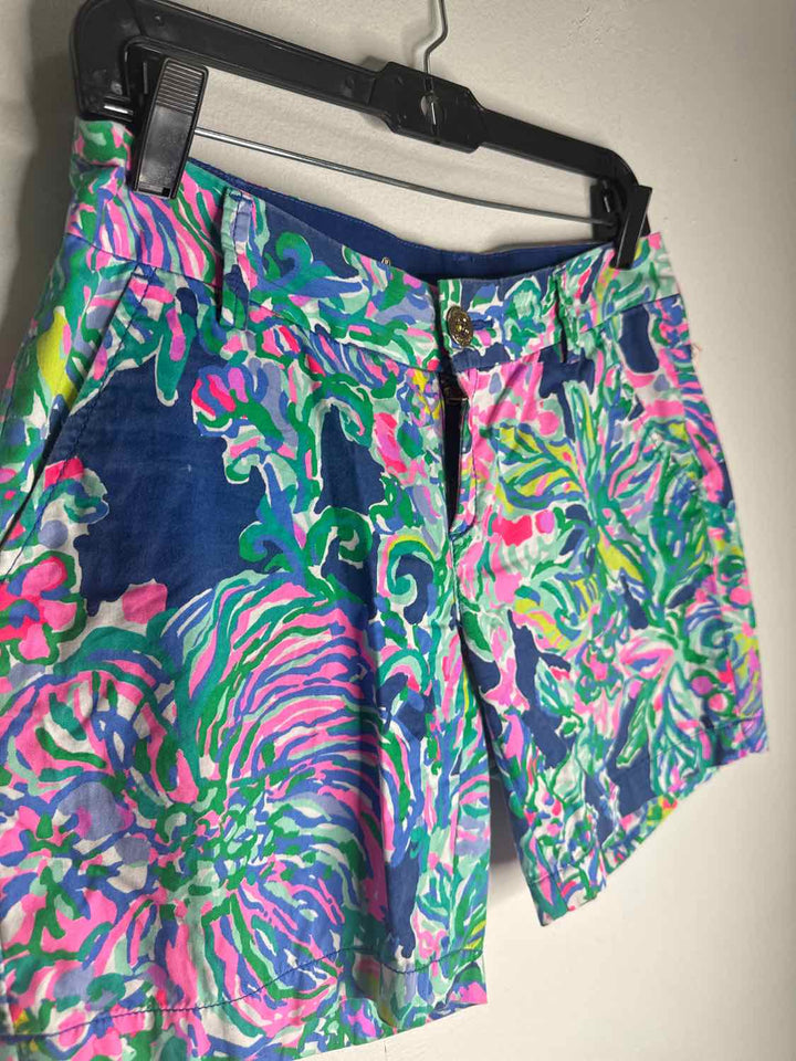 Lilly Pulitzer Size 2 Multi-Color Leaves casual