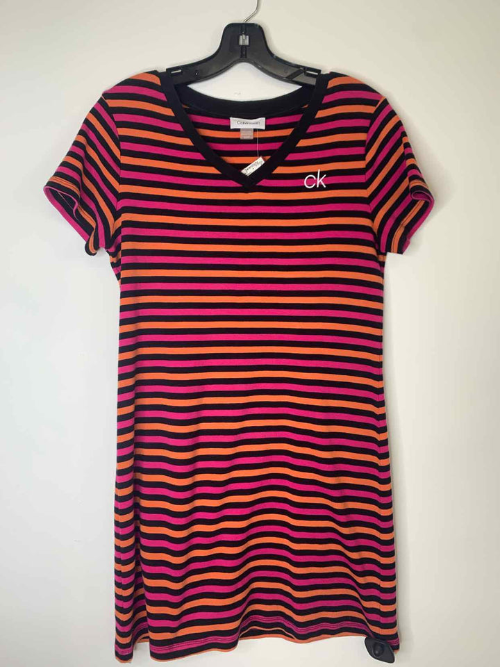 Women Size S Calvin Klein striped short sleeve