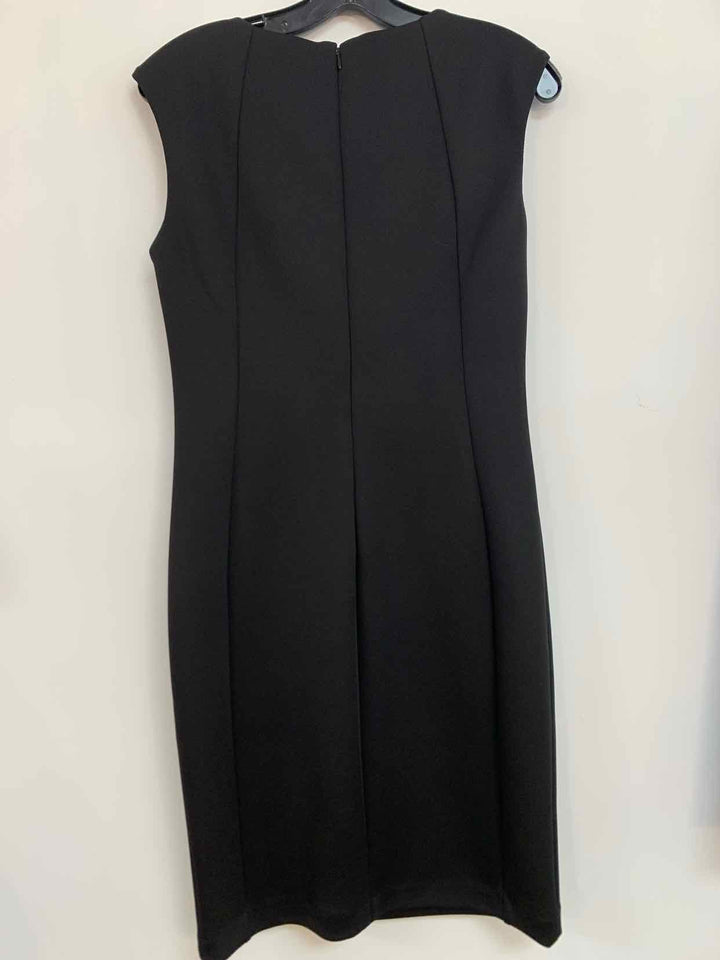 Women Size 8 Calvin Klein Black sleeveless dress