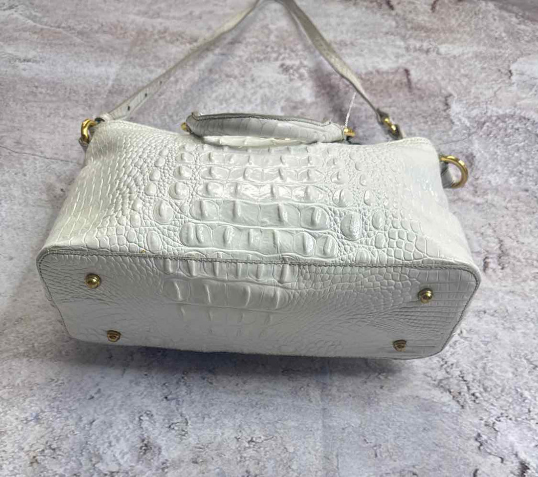 Brahmin White shoulder bag