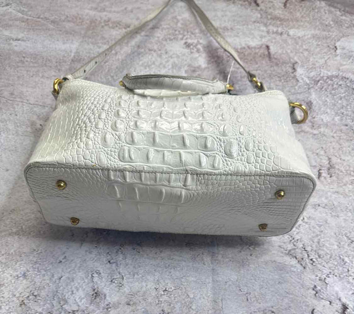 Brahmin White shoulder bag