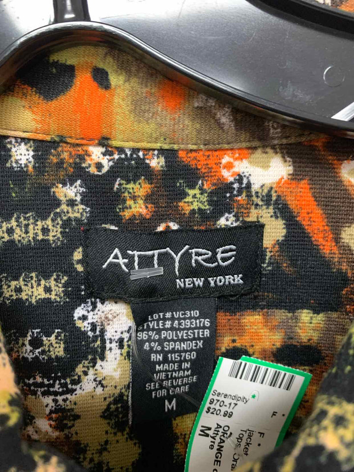 Attyre Orange Women Size M jacket
