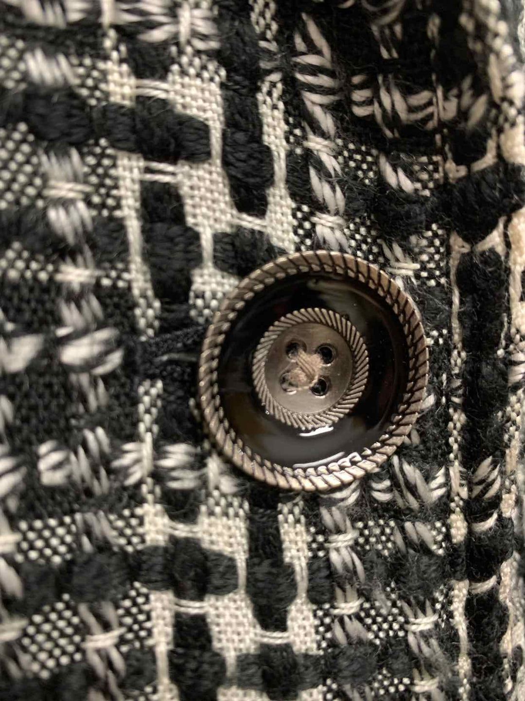 Chicos Size 3 Black jacket
