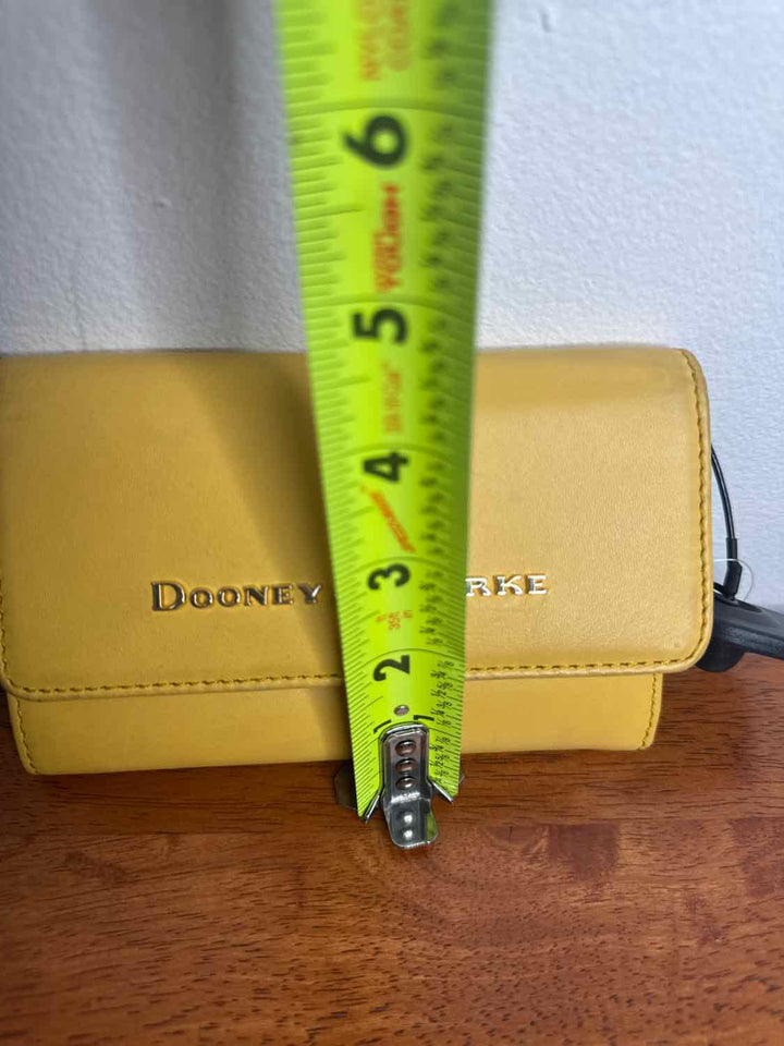 Dooney & Bourke Yellow wallet