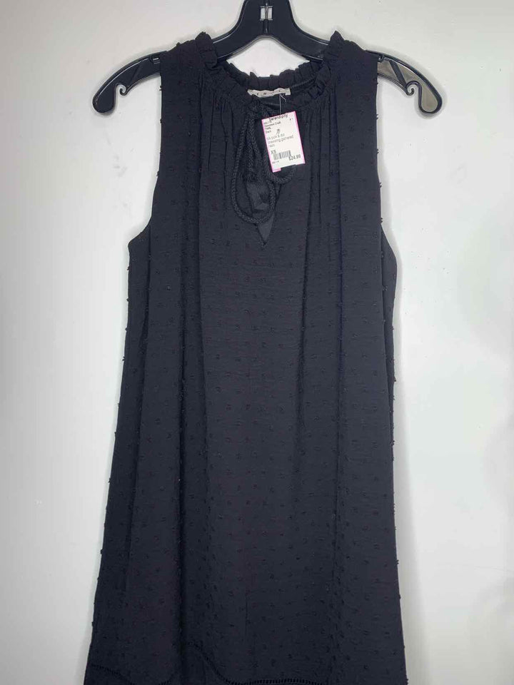 Women Size XS THML Black Sleeveless Dress