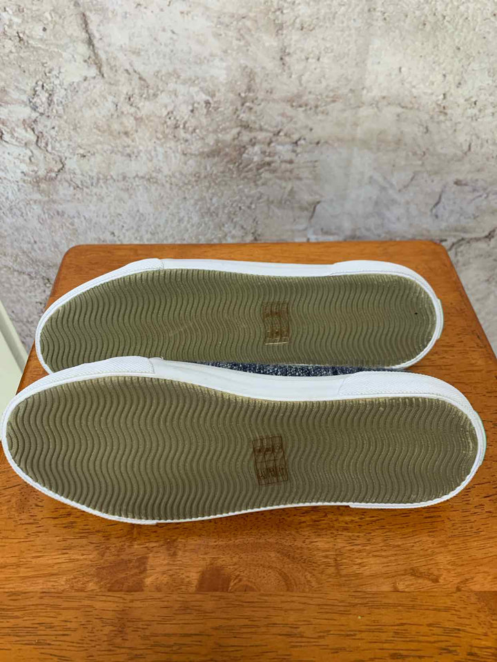 Jack Rogers Blue W Shoe Size 8 flat shoe