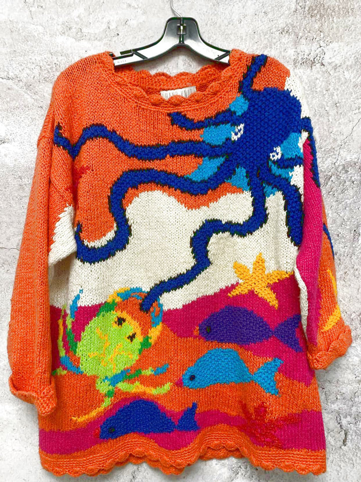 The limited Size S Multi-Color sweater