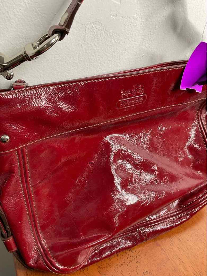 Coach Red shoulder bag