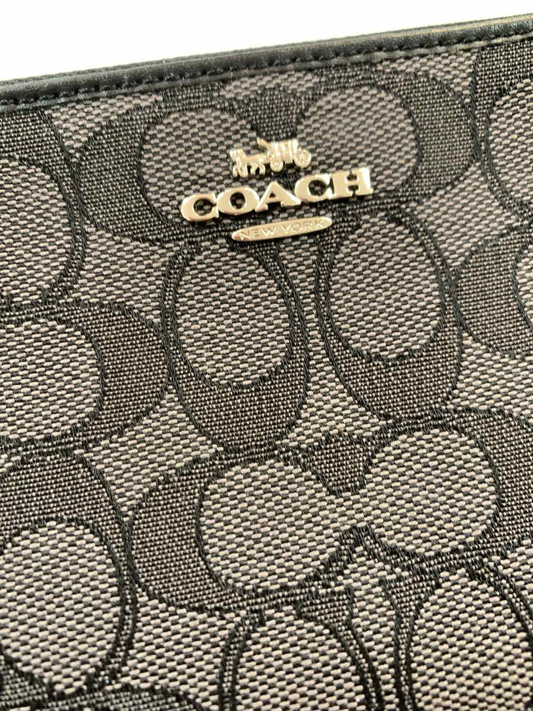 Coach Grey wristlet