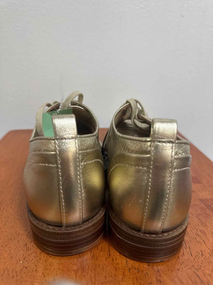 Brioso Shoe Size 10.5 Gold flat shoe