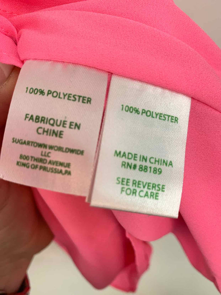 Lilly Pulitzer Women Size L Hot Pink sleeveless