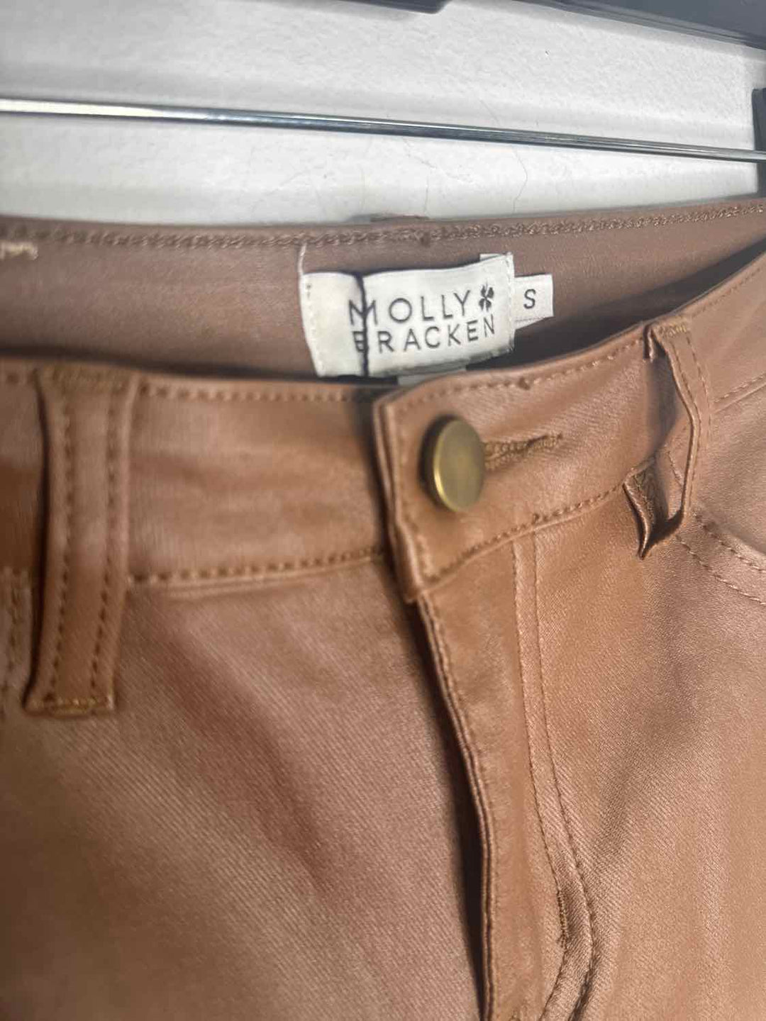 Molly Braken Size S Brown leather