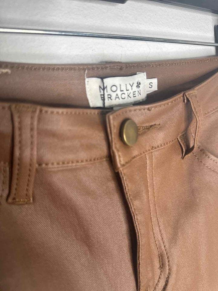 Molly Braken Size S Brown leather